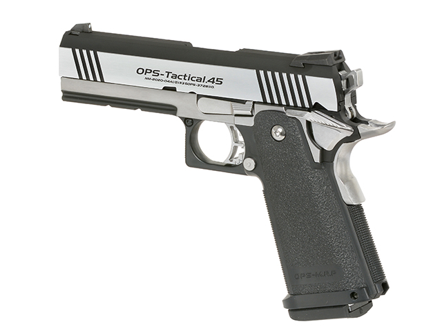 Hi-Capa 4.3 GBB pistol replica, Custom Dual Stainless [Tokyo Marui