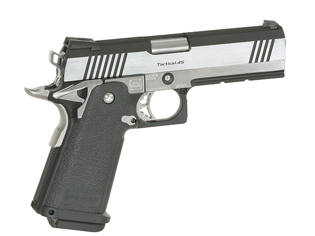 Hi-Capa 4.3 GBB pistol replica, Custom Dual Stainless [Tokyo Marui