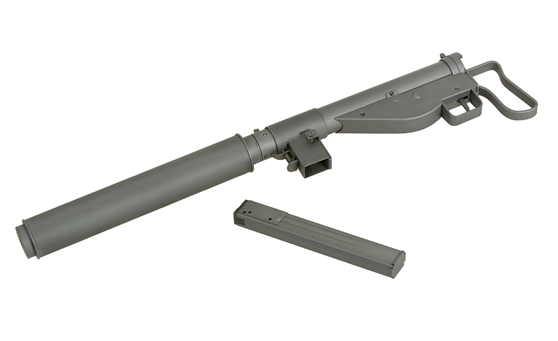 STEN MK2 SOE Commando Grip Full Steel Submachine Gun Replica - Grey ...