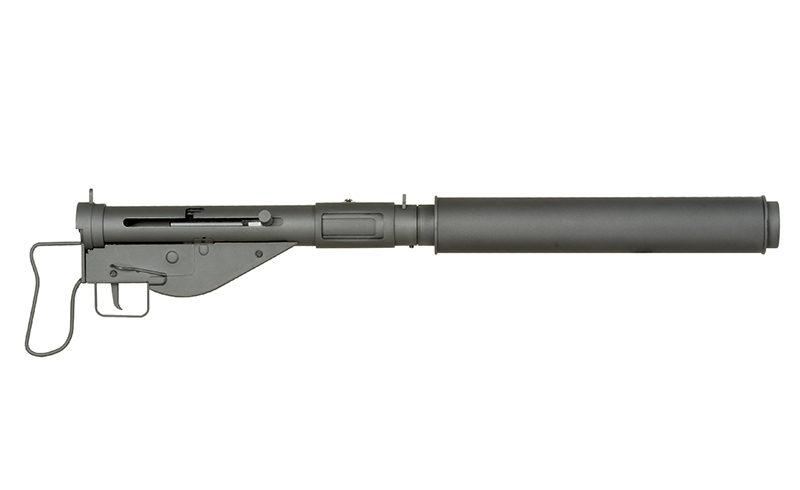 STEN MK2 SOE Commando Grip Full Steel Submachine Gun Replica - Grey ...