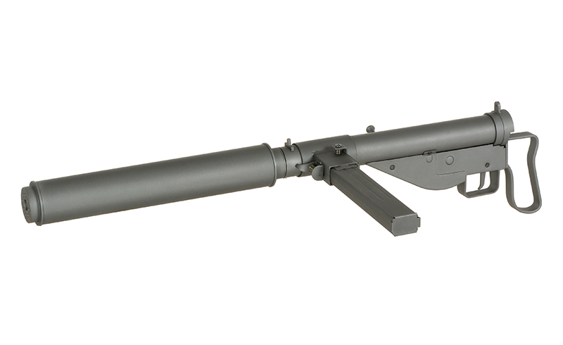 STEN MK2 SOE Commando Grip Full Steel Submachine Gun Replica - Grey ...