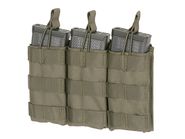 Modular Open Top Triple Mag Pouch For 5.56 - Ranger Green [8FIELDS