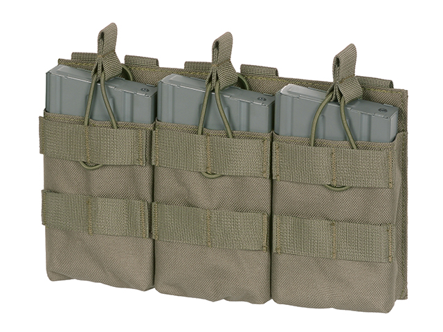 Open triple magazine pouch 7.62 - Ranger Green [8FIELDS] | Taiwangun
