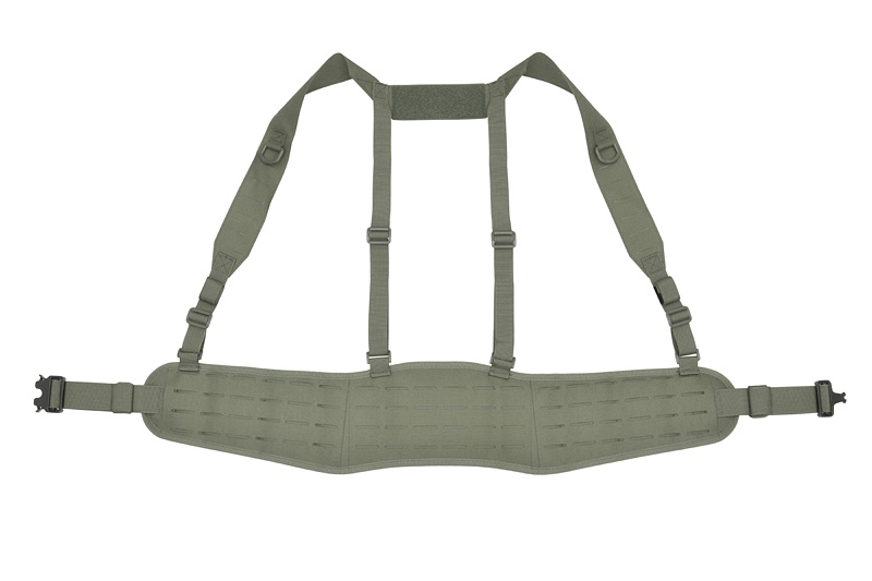 Patrol Tactical Belt with Suspenders MOLLE, Laser Cut - Ranger