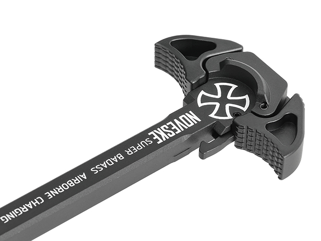 Noveske Super Bad*** CNC Charging Handle MWS - Black [CGS] | Taiwangun