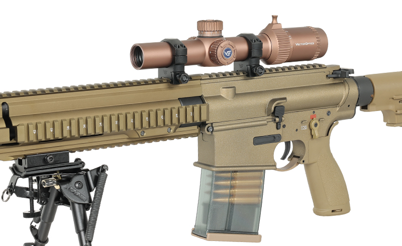 Forester 1-8x24 SFP LPVO Rifle Scope - FDE [Vector Optics] | Taiwangun