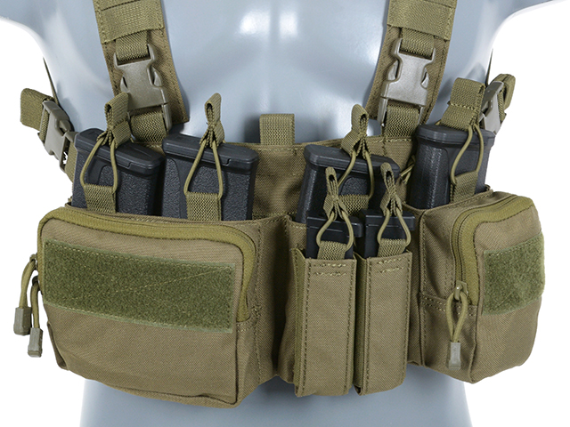 Buckle Up Recce/Sniper Chest Rig - Olive [8FIELDS] | Taiwangun