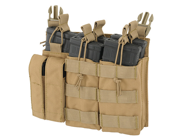 PATROUILLE TACTIQUE UNIQUE / MAGAZINE AMMO POUCH MOLLE SANGLE AIRSOFT OLIVE