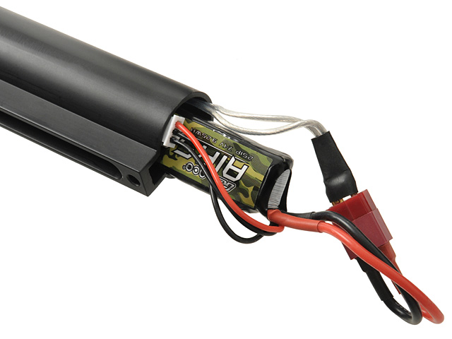 Batterie LiPo Airsoft 11.1V 1300mAh 25C - Connecteur T, Pour G36C, MP5, M249, Etc.