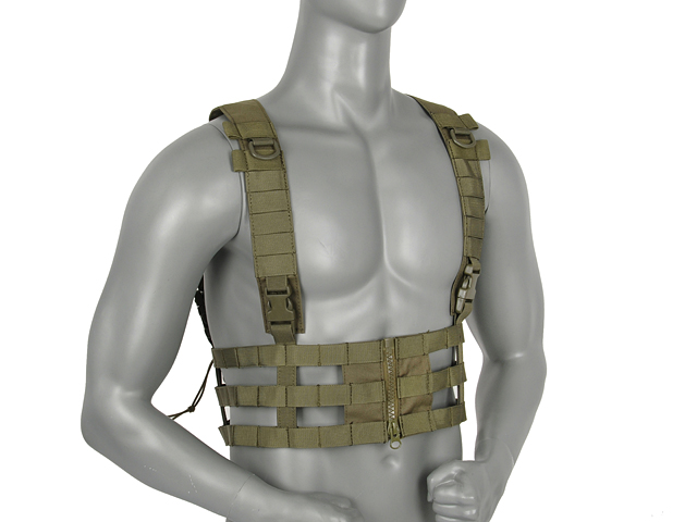 Skeletal Chest Rig - Olive [8FIELDS] | TaiwanGun US & EU