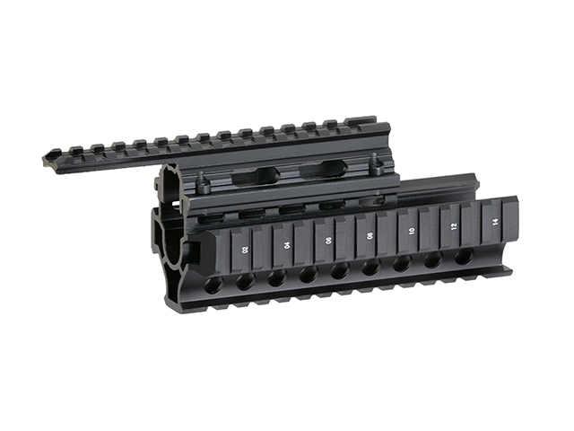 AK用RIS AK Handguard RIS Quad Rail System [Vector Optics] - Taiwangun UE