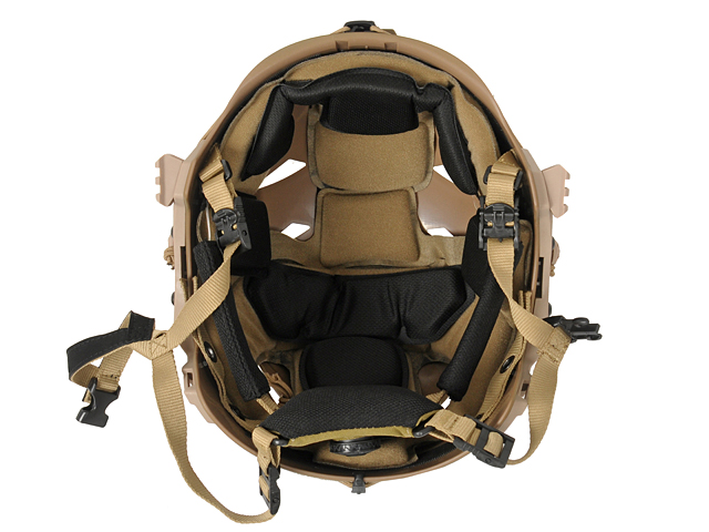 Tactical EXF Bump Type Helmet - Dark Earth [FMA] | Taiwangun
