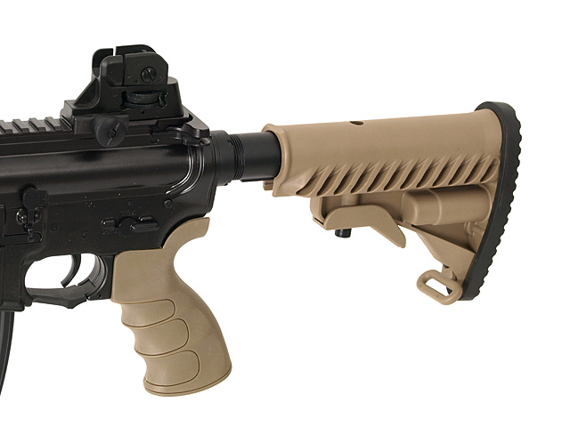 Sibo – Poignée Airsoft En Gomme (lot De 2) – Grip Antidérapant Pour Pistolet/fusil, Compatible M4, Glock, AR15, Ergonomique